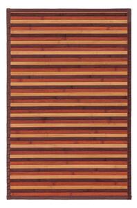 Bambusový koberec v hnedo-horčicovej farbe 60x90 cm – Casa Selección