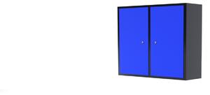 TvojRegal Kovová dielenská skrinka WS2D2 Farebné prevednie: Modrá