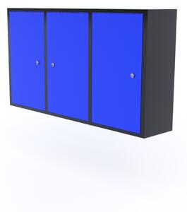 TvojRegal Kovová dielenská skrinka WS2D3 Farebné prevednie: Modrá