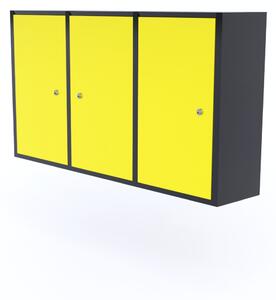 TvojRegal Kovová dielenská skrinka WS2D3 Farebné prevednie: Žltá
