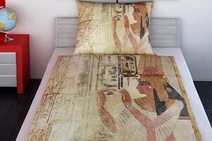 Glamonde luxusné obliečky Egypt s motívom starovekého Egypta. Vráťte sa do histórie našimi obliečkami! 140×200 cm