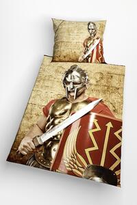 Glamonde luxusné obliečky Gladiator s realistickým 3D gladiátorom. Zažite históriu našimi obliečkami! 140×200 cm