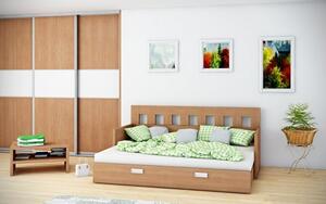 Wood Service Rozkladacia posteľ Linda 90 x 200