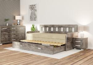 Wood Service Rozkladacia posteľ Linda R 80 x 200