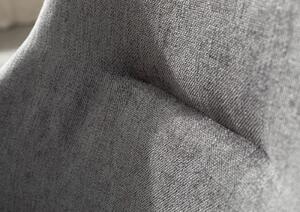 TACOMA Otočná stolička divoký dub, 56x60x87, sivá