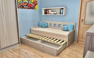 Wood Service Rozkladacia posteľ Linda R 90 x 200
