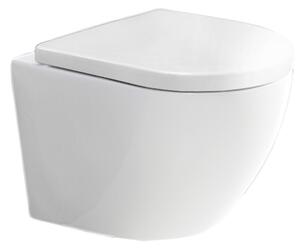 Mereo Mereo, WC závesné kapotované, RIMLESS, 490x370x360, keramické, vr. sedátka CSS115SN, MER-VSD82S2