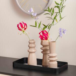 PRESENT TIME Váza Sparkle Cone 25 × 9 cm