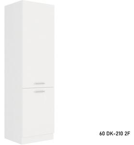 Kuchynská skrinka vysoká EKO WHITE 60 DK-210 2F, 60x210x57, biela