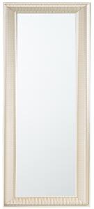 Závesné zrkadlo na stenu zlaté 51 x 141 cm rám zo syntetického materiálu moderná glamour spálňa obývacia izba