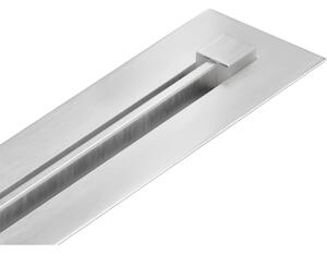 Mexen Flat Super Slim, super tenký odtokový žľab s 360° rotačným sifónom 150 cm, nerez, 1051150