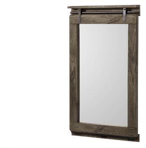IRON Zrkadlo Mango 65x6x110 sivé, lakované