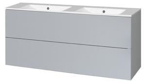 Mereo Mereo, Aira, kúpeľňová skrinka s keramickým umývadlom 121 cm, MER-CN733