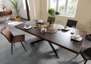 STILMÖBEL Jedálenský stôl Mango 240x107x76, hnedý, lakovaný