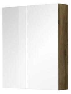Mereo Mereo, Kúpeľňová galérka 60 cm, zrkadlová skrinka, 2x dvere, MER-CN716GH