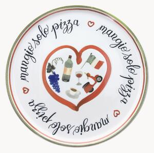 Porcelánové servírovacie taniere Solo, 6 ks