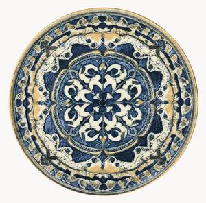 Porcelánové plytké taniere Granada, 3 ks