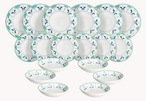 Porcelánová súprava riadu Madison Positano, 6 osôb, 18 ks