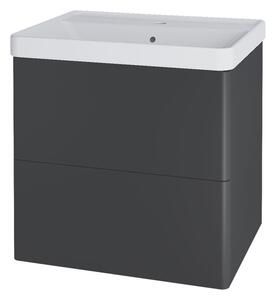 Mereo Mereo, Siena, kúpeľňová skrinka s keramickým umývadlom 61 cm, MER-CN430