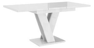 Rozkladací stôl Herkulan, Farby: biely lesk / čierny lesk Mirjan24 5903211122293