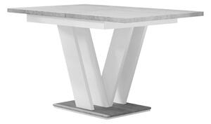 Rozkladací stôl Hildaria (čierny lesk). Vlastná spoľahlivá doprava až k Vám domov. 1053926