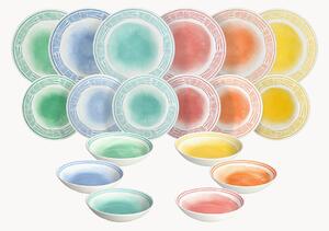 Porcelánová súprava riadu Madison Sorbetto, 6 osôb, 18 ks