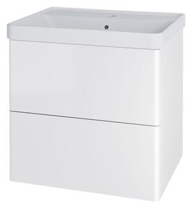 Mereo Mereo, Siena, kúpeľňová skrinka s keramickým umývadlom 61 cm, MER-CN410