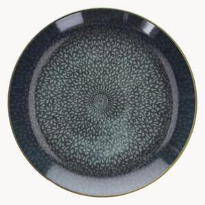 Porcelánové plytké taniere Oriental, 6 ks