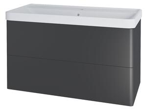 Mereo Mereo, Siena, kúpeľňová skrinka s keramickým umývadlom 101 cm, MER-CN4321