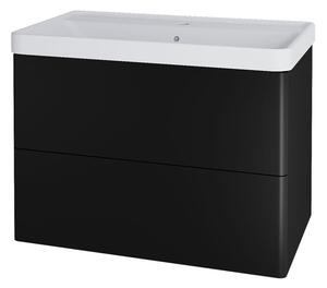 Mereo Mereo, Siena, kúpeľňová skrinka s keramickým umývadlom 81 cm, MER-CN441