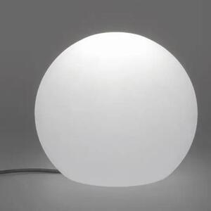 Newgarden LED stojacia lampa BULY sphere Ø 30 cm / biela