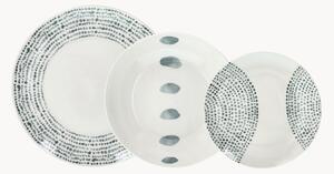 Porcelánová súprava riadu Madison Solstice, 6 osôb, 18 ks