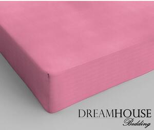 DreamHouse Bavlnené prestieradlo ružová 80x200