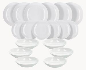 Porcelánová súprava riadu Delphi, 6 osôb, 18 ks
