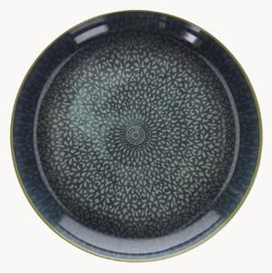 Porcelánové servírovacie taniere Oriental, 6 ks