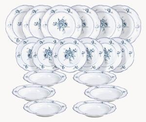 Porcelánová súprava riadu Heritage, 6 osôb, 18 ks