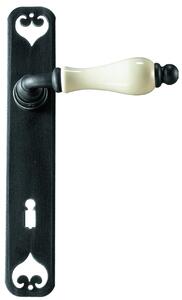 GALBUSERA Kovaná kľučka model 2620, štítové kovanie, BB/PZ/WC