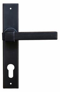 GALBUSERA Kovaná kľučka model 1824, štítové kovanie, BB/PZ/WC