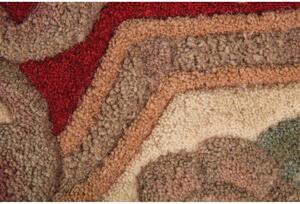 Červený vlnený koberec Flair Rugs Aubusson, 120 × 170 cm