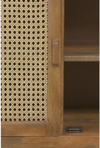 Hnedá komoda z mangového dreva 90x160 cm Nipas - Light & Living