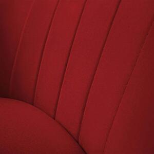 Červené Kreslo Toscane 102 × 73 × 83 cm MAZZINI SOFAS