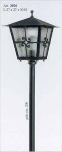 GALBUSERA Vonkajšia kovaná stojaca lampa model 3076