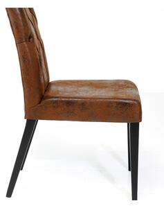 Sada 2 ks − Polstrovaná stolička Casual Buttons Vintage 90 × 45 × 58 cm KARE DESIGN