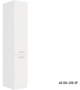 Kuchynská skrinka vysoká ALBERTA 40 DK-210 2F, 40x210x57, biela