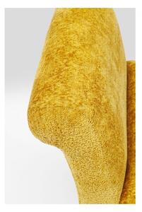 Lavica Motley Hugs – žltá 62 × 107 × 38 cm KARE DESIGN