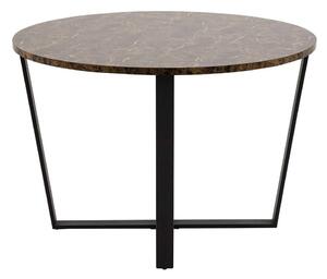 Jedálenský stôl Amble – hnedá 75 × 110 × 110 cm ACTONA