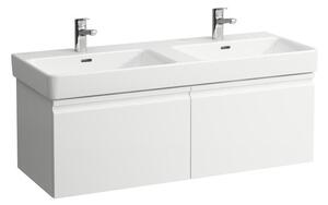 Kúpeľňová skrinka pod umývadlo Laufen PRO S 116x39,5x45 cm biela mat H4835630964631