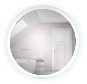 MEBLINE Kúpeľňa LIPSI LED dub artisan / biely lesk