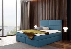 Čalouněná postel GRAND + topper, 200x200, inari 87