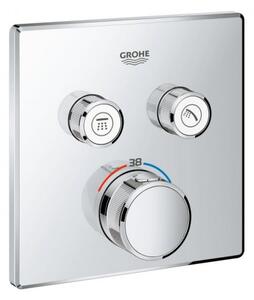 GROHE Grohtherm SmartControl termostatická sprchová batéria pod omietku na 2 odberné miesta 29124000, predĺžená záruka 5 rokov